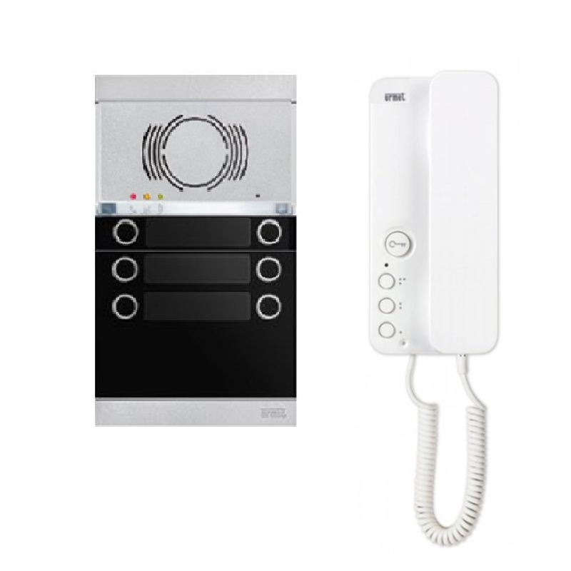 2Voice Kit audio 6 appartementen voorgeprogrammeerd