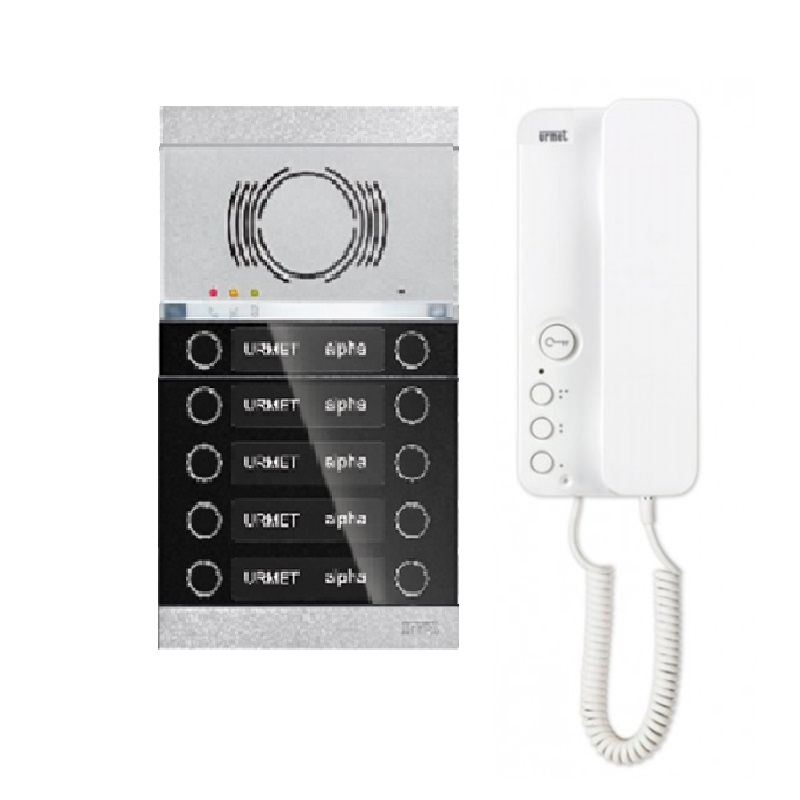 Kit audio 10 appartements proprogrammé